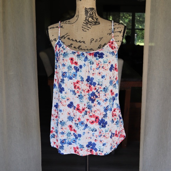 Merona Tops - Merona | Floral Flowy Strap Top